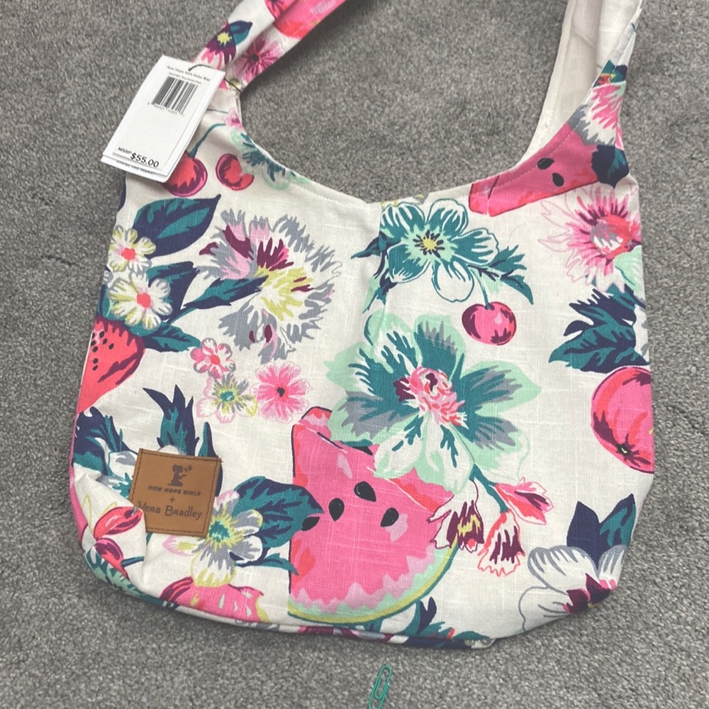 Vera Bradley New Hope Girls Hobo Bag